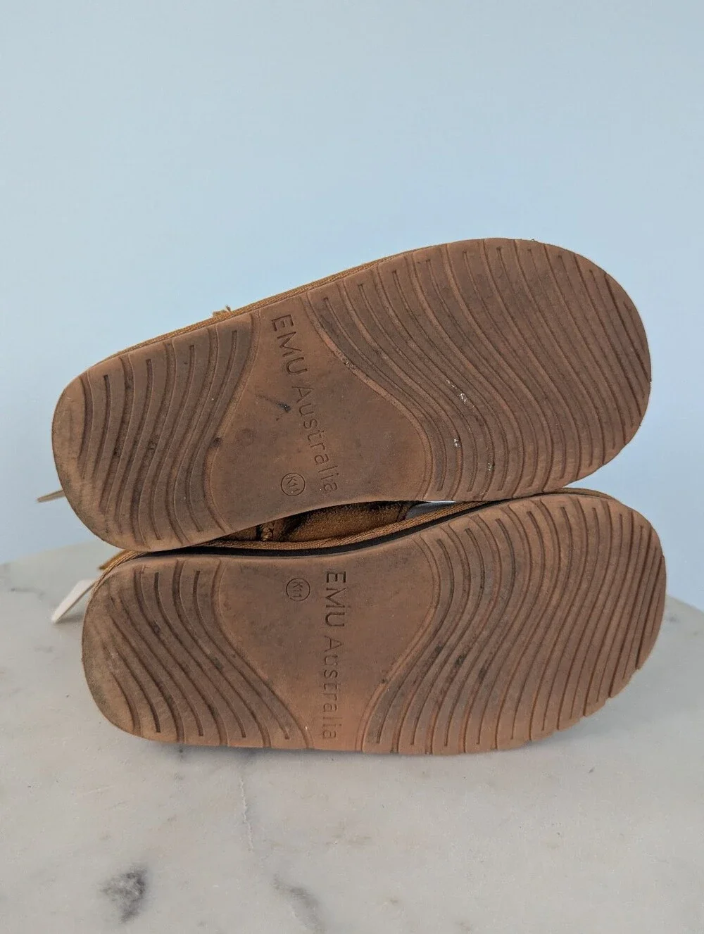 EMU Australia Kids Fox Theme Suede Winter Boots